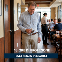 18 ore di protezione: esci senza pensarci