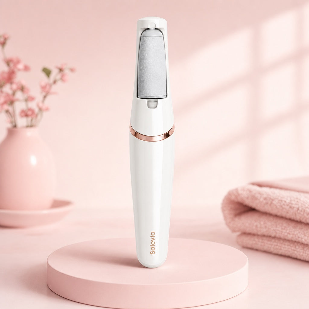 Solevia VelvetPro, levigatore elettrico a penna per talloni